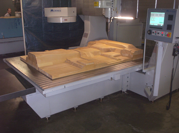 Full Floor Carpet Foundry Pattern Made of Pine